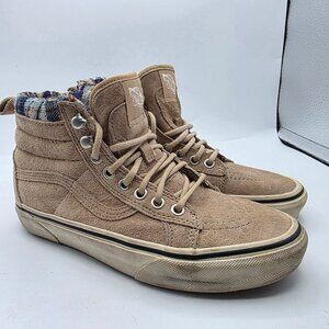 Vans Sk8 Hi MTE Scotchgard Womens Size 6 Brown Outdoors Shoes Hiking Camping